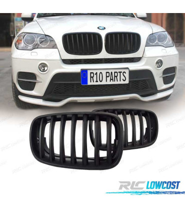 PARRILLA BMW X5 E70 X6 E71 07-14 NEGRO MATE