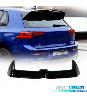ALERON SPOILER VOLKSWAGEN VW GOLF 8 R LINE 20- LOOK OETTINGER NEGRO BRILLO