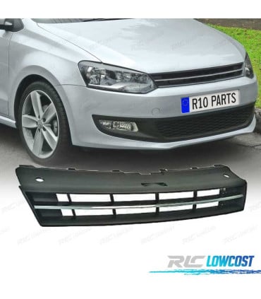 PARRILLA VOLKSWAGEN VW POLO 6R 09-14 NEGRO CROMO