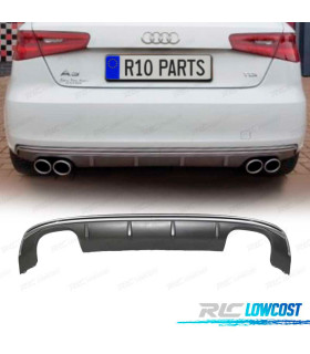 DIFUSOR AUDI A3 8V SPORTBACK 13- LOOK S3