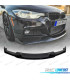 SPOILER LIP BMW F30 F31 LOOK M NEGRO BRILLO