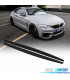 AÑADIDO TALONERAS BMW F32 F33 F36 LOOK M NEGRO BRILLO