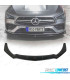 SPOILER LIP MERCEDES CLA W118 19- LOOK AMG A35 NEGRO BRILLO