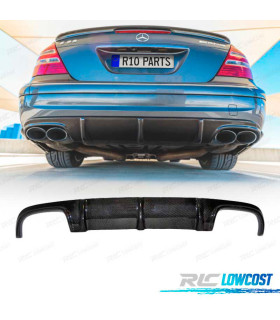 DIFUSOR MERCEDES CLASE E W211 02-09 LOOK AMG E63 CARBONO