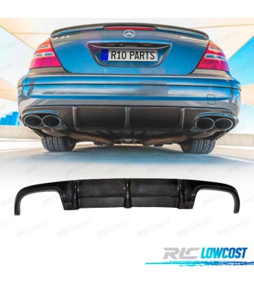 DIFUSOR MERCEDES CLASE E W211 02-09 LOOK AMG E63 CARBONO