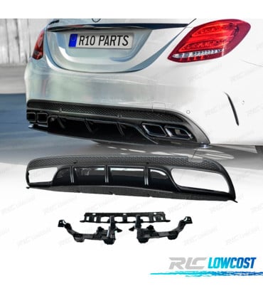 DIFUSOR MERCEDES CLASE C W205 15-21 LOOK C63 EDITION 1