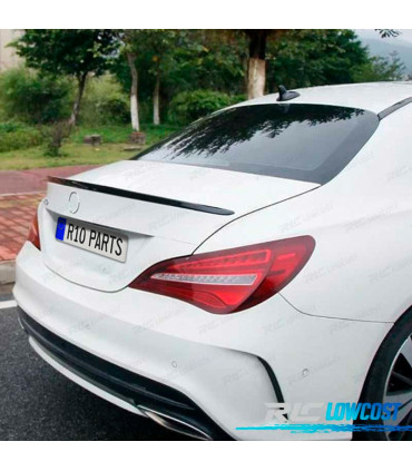 ALERON SPOILER MERCEDES CLA C117 12- LOOK AMG NEGRO BRILLO