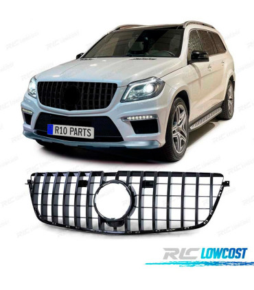 PARRILLA MERCEDES GL X166 12-15 NEGRO BRILLO LOOK GT