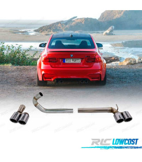 KIT ESCAPE BMW F30 F31 10-18 LOOK M3 COLAS DOBLES AMBOS LADOS
