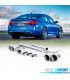 KIT ESCAPE CON COLAS BMW F10 F11 F12 F13 10-18 LOOK M PERFORMANCE DOBLE
