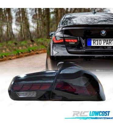 PILOTOS BMW F30 13-18 FULL LED LIGHT BAR OLED AHUMADOS