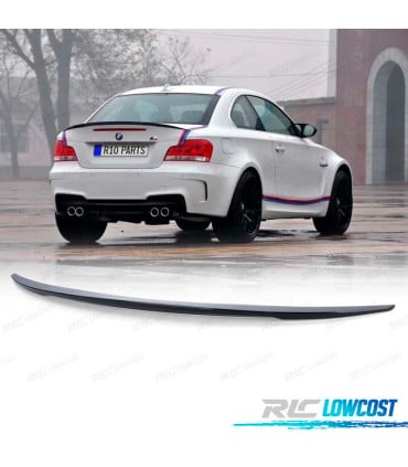 ALERON SPOILER BMW E82 LOOK M PERFORMANCE NEGRO BRILLO