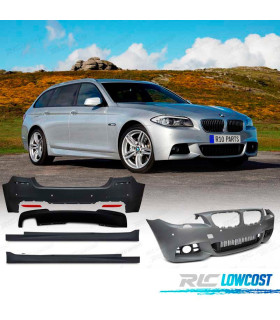 KIT CARROCERIA BMW F11 TOURING 13-17 LOOK M CON PDC Y LAVAFAROS