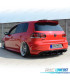 ALERON SPOILER VOLKSWAGEN VW GOLF 7 GTI GTD R 12-17 NEGRO BRILLO