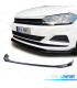 SPOILER LIP VOLKSWAGEN VW POLO 6 2G AW 17- NEGRO BRILLO