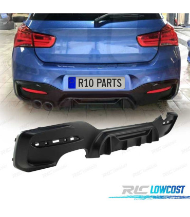 DIFUSOR BMW F20 LCI 15-19 LOOK COMPETITION NEGRO MATE