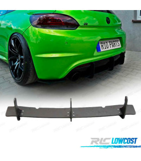 DIFUSOR VOLKSWAGEN VW SCIROCCO R 08-13 NEGRO