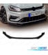 SPOILER LIP VOLKSWAGEN VW GOLF 7.5 GTI 17-20 NEGRO