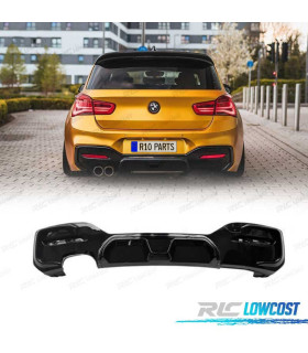 DIFUSOR BMW F20 LCI 15-19 LOOK CS NEGRO BRILLO