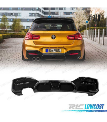DIFUSOR BMW F20 LCI 15-19 LOOK CS NEGRO BRILLO