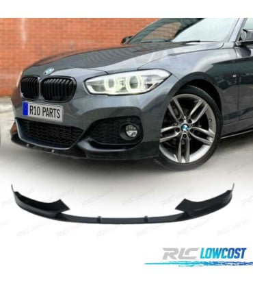 SPOILER LIP BMW F20 F21 LCI 15-19 LOOK M PERFORMANCE NEGRO MATE