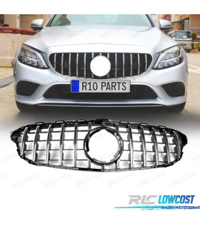 PARRILLA MERCEDES W205 AMG 19- LOOK AMG GT CROMO