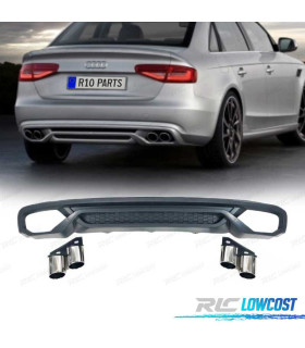 DIFUSOR AUDI A4 B8 SEDAN AVANT 13-15 + COLAS ESCAPE