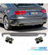 DIFUSOR AUDI A5 SPORTBACK 12-15 LOOK S LINE + COLAS DE ESCAPE