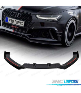 SPOILER LIP AUDI A6 16-18 LOOK RS6