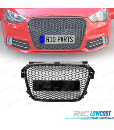 PARRILLA AUDI A1 12-15 LOOK RS1 NEGRO