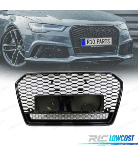 PARRILLA AUDI A6 16- LOOK RS6 II NEGRO