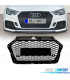 PARRILLA AUDI A3 16-20 LOOK RS3 NEGRO