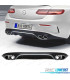 DIFUSOR MERCEDES CLASE E C238 17-19 LOOK AMG E53 PLATA + COLAS ESCAPE