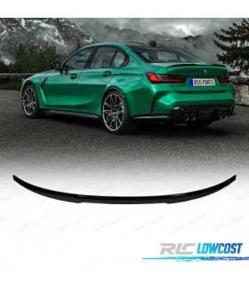 ALERÓN SPOILER BMW G20 19-22 LOOK M3 NEGRO BRILLO