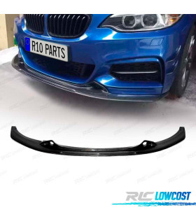 SPOILER LIP BMW F22 LOOK M PERFORMANCE CARBONO