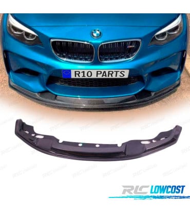 SPOILER LIP BMW F87 14- LOOK M2 CARBONO