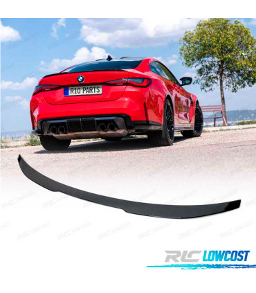 ALERÓN SPOILER BMW G22 LOOK M4 NEGRO BRILLO