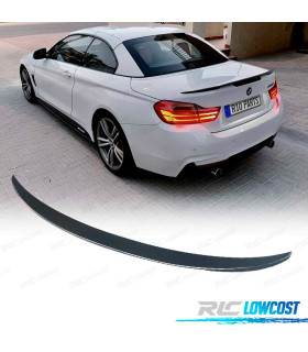 ALERÓN SPOILER BMW F33 F83 13-18 LOOK M4 NEGRO