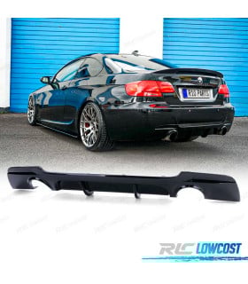 DIFUSOR BMW E92 E93 06-14 LOOK M PERFORMANCE NEGRO BRILLO