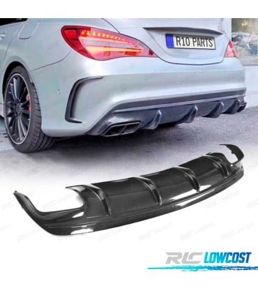 DIFUSOR MERCEDES CLA W117 13-15 LOOK AMG CLA45 CARBONO
