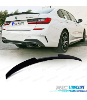 ALERON SPOILER BMW G20 LOOK M4 NEGRO BRILLO