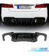 DIFUSOR BMW F10 F11 12-16 LOOK M COMPETITION NEGRO BRILLO