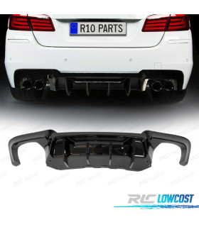 DIFUSOR BMW F10 F11 12-16 LOOK M COMPETITION NEGRO BRILLO