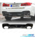 DIFUSOR BMW G30 G31 M TECH 17- LOOK M PERFORMANCE NEGRO BRILLO