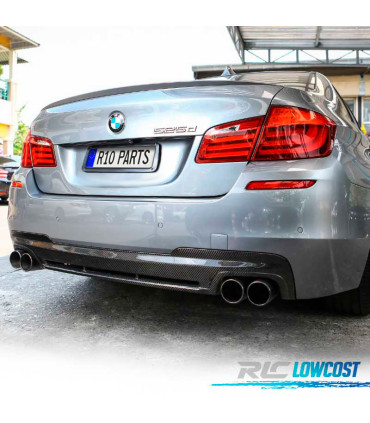 DIFUSOR BMW F10 F11 LOOK M CARBONO