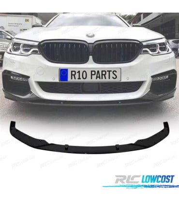 SPOILER DELANTERO BMW G30 G31 17-19 LOOK M NEGRO BRILLO