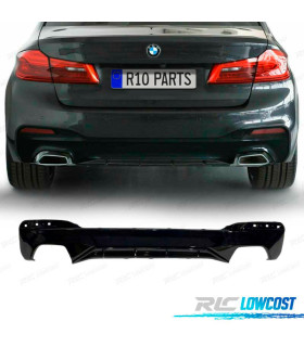 DIFUSOR BMW G30 G31 LOOK M PERFORMANCE NEGRO BRILLO