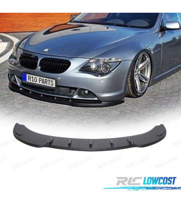 SPOILER LIP BMW E63 03-10 NEGRO