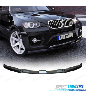 SPOILER LIP BMW X6 E71 08-14 NEGRO