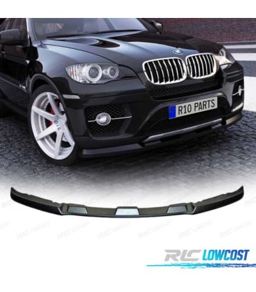 SPOILER LIP BMW X6 E71 08-14 NEGRO